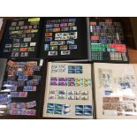 GB: LARGE BOX COLLECTIONS AND STOCKS IN