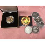 GB COINS: 2015 "BURNING BRITANNIA" IN CA