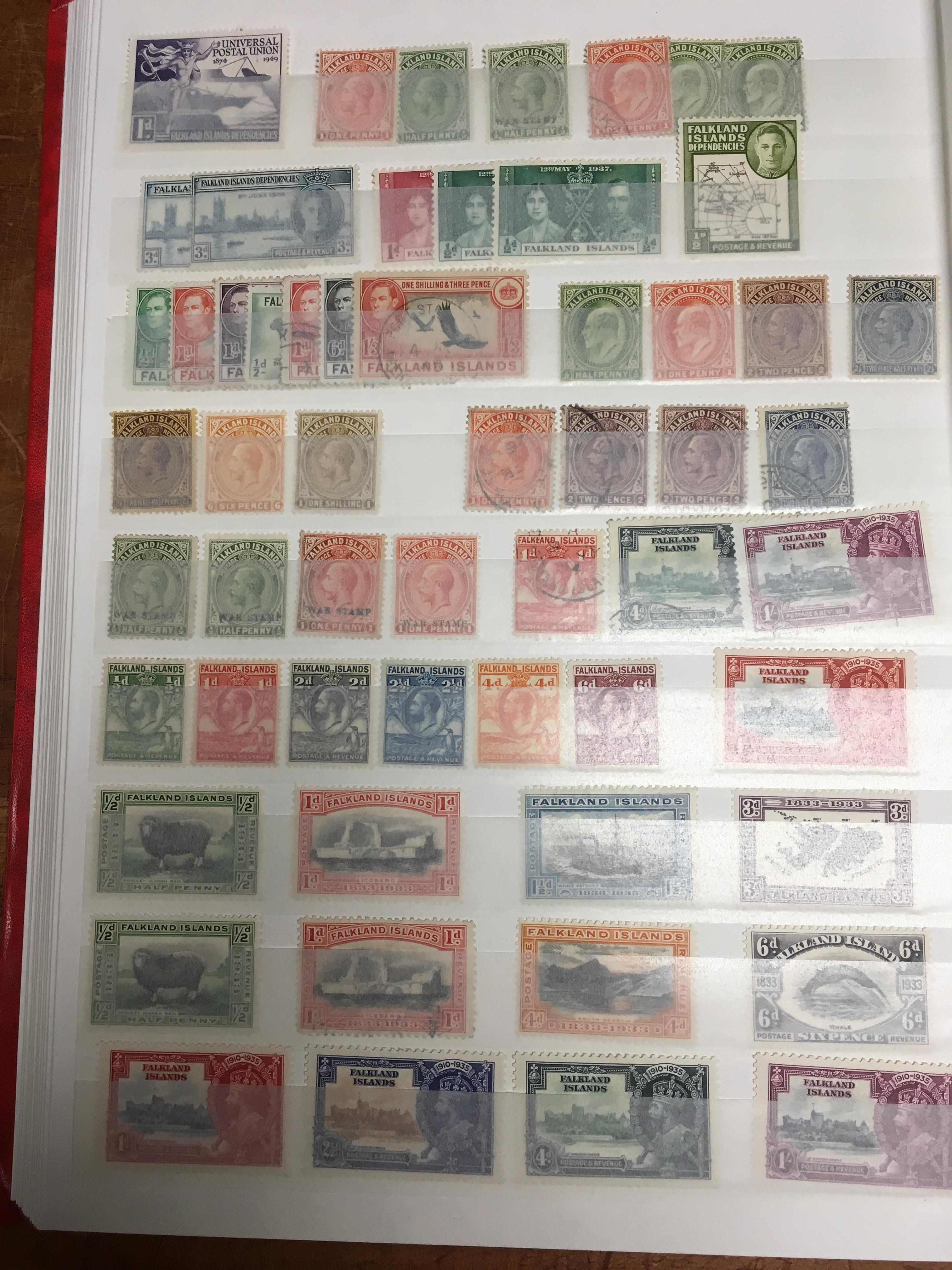 STOCKBOOK WITH COUNTRIES C-H COLLECTION