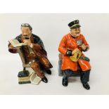 2 X ROYAL DOULTON FIGURES TO INCLUDE THE PROFESSOR HN 1964,