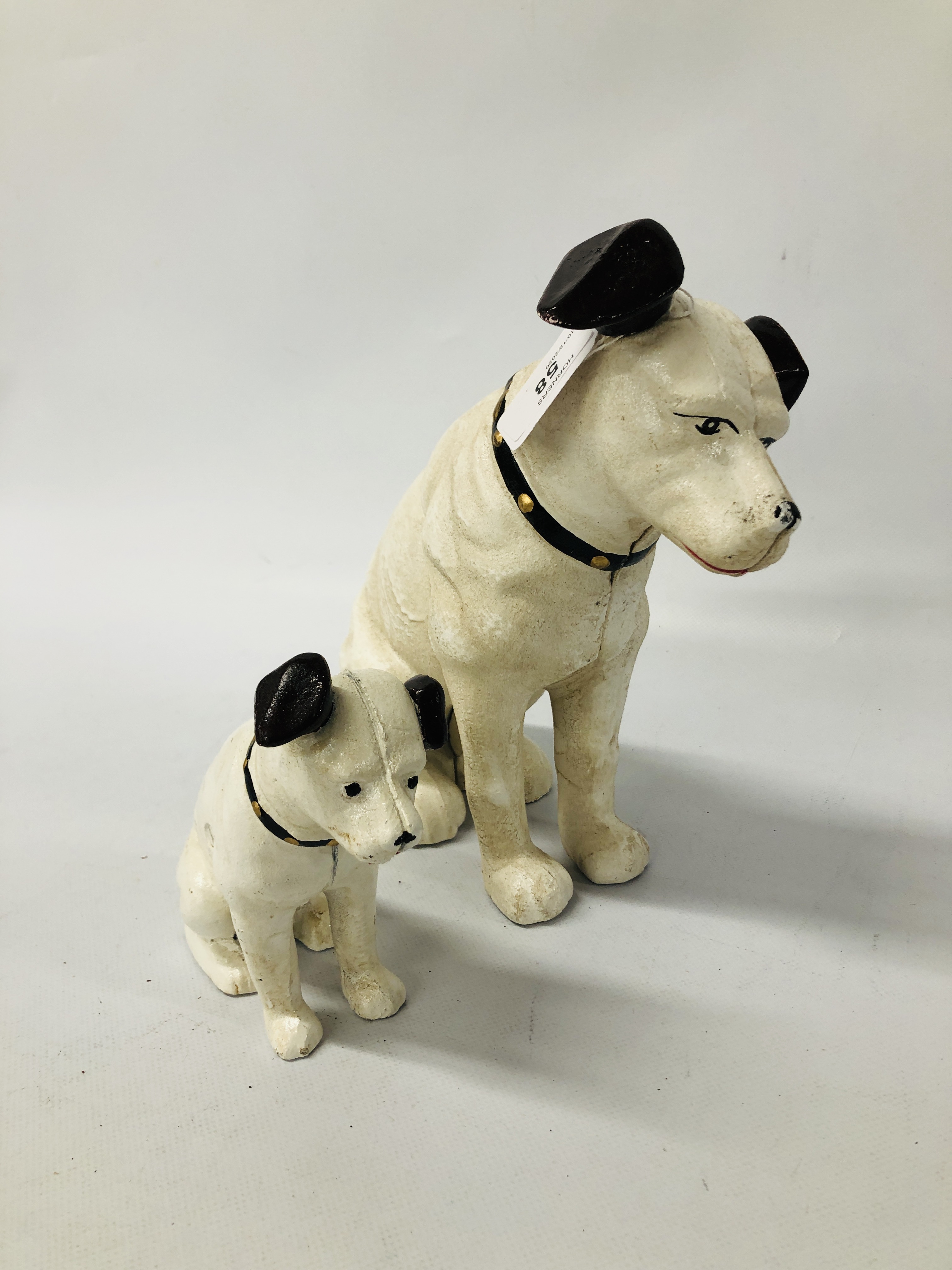 2 X HMV DOG BANKS (R)