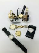 COLLECTION OF VARIOUS LADIES & GENTS WRIST WATCHES TO INCLUDE RETRO GENTS WRIST WATCH,