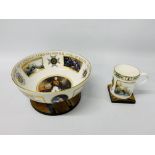 A ROYAL WORCESTER REMEMBER NELSON COLLECTION "THE TRAFALGAR BOWL" LTD EDITION NO.