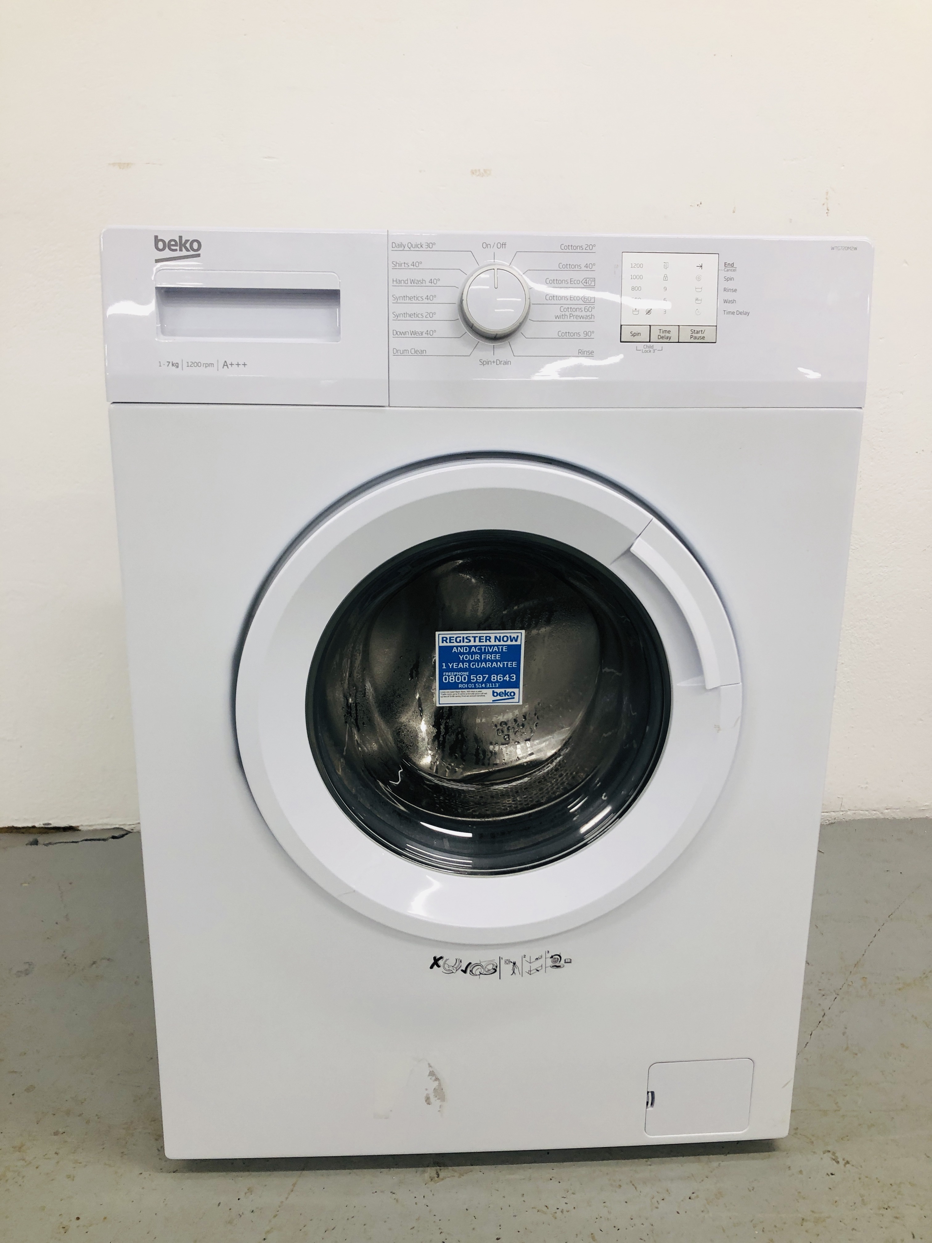 A JOHN LEWIS CONDENSER TUMBLE DRYER MODEL JLTDc09 - SOLD AS SEEN - Image 6 of 9