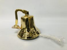 8" BRASS BELL