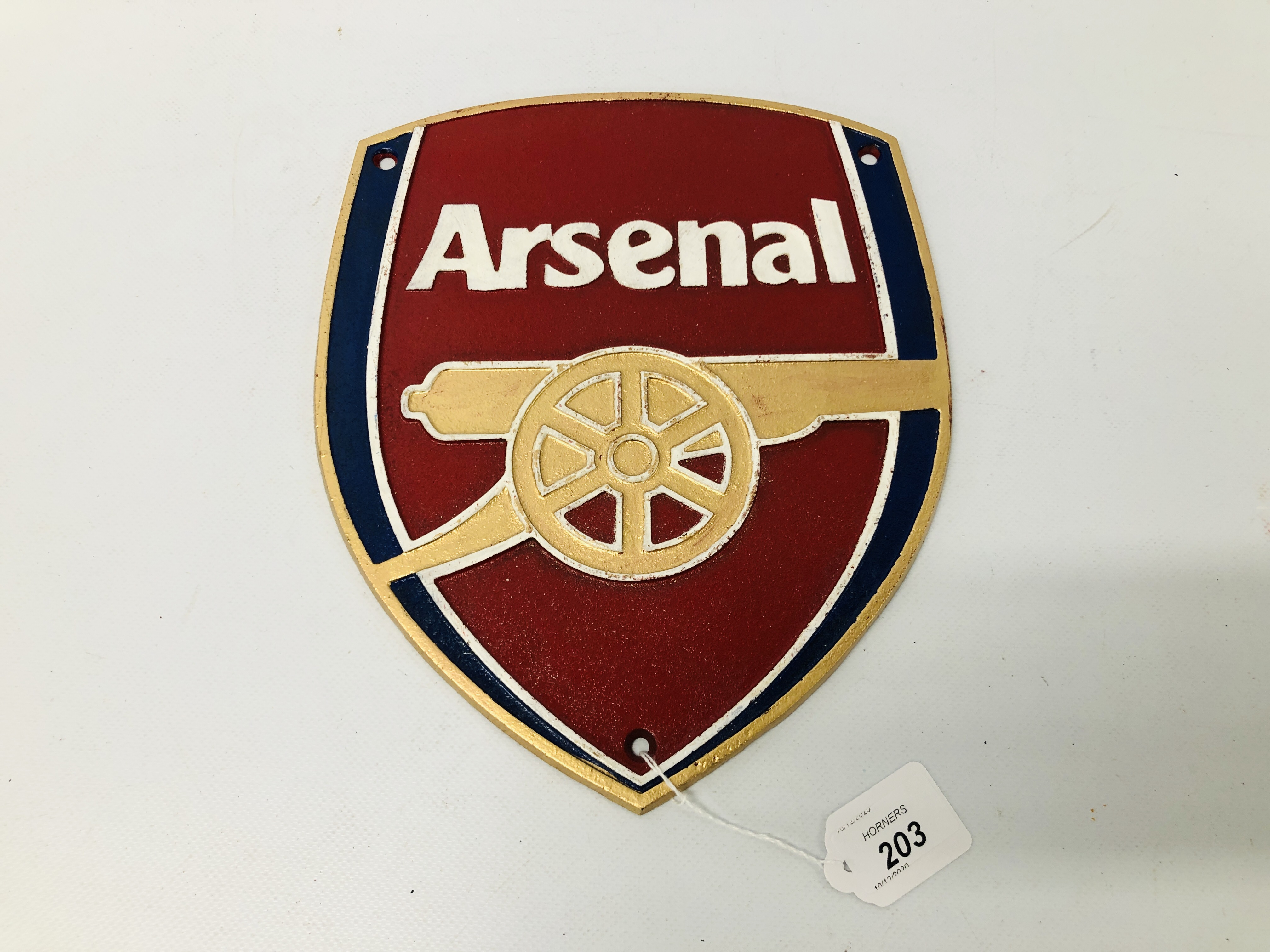 ARSENAL FOOTBALL PLAQUE (R)