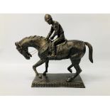 HORSE & JOCKEY FIGURE (R)