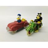 DUCK AND MICKEY MOUSE FIGURES (R)