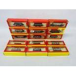 15 VARIOUS BOXED HORNBY 00 GAUGE ROLLING STOCK