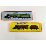 2 BOXED HORNBY 00 GAUGE LOCOMOTIVES WITH TENDERS TO INCL. R.