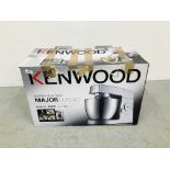 A KENWOOD MAJOR CLASSIC FOOD MIXER WITH INSTRUCTIONS AND ACCESSORIES - SOLD AS SEEN