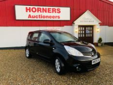 MK09 XXG NISSAN NOTE ACENTA FIRST REG 16/03/09. M.O.T. EXPIRED 10/11/20. 1386cc PETROL.