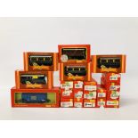 A COLLECTION OF APPROX 20 HORNBY 00 GAUGE BOXED ROLLING STOCK