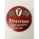 FIRESTONE TYRES PLAQUE (R)