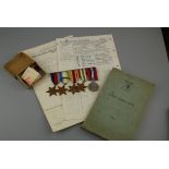 A collection of items relating Temporary Petty Officer, Leslie George Baynhams WW II naval career