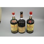 A collection of vintage port, including Ferreira 1960 and two bottles of Rocha's 1966 (2)