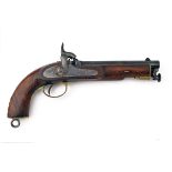 COOPER & GOODMAN, BIRMINGHAM A GOOD .650 PERCUSSION SMOOTHBORE SERVICE-PISTOL, MODEL 'INDIAN