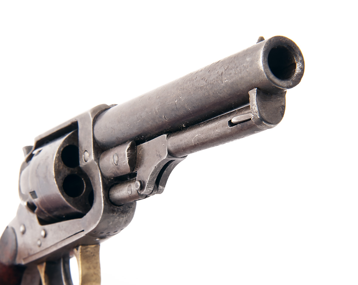 UNION ARMS, USA A .31 PERCUSSION SINGLE-ACTION REVOLVER, MODEL 'MARSTON POCKET SEVENTH TYPE', serial - Image 3 of 3