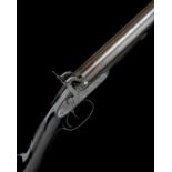 WESTLEY RICHARDS, LONDON A 14-BORE PERCUSSION DOUBLE-BARRELLED SPORTING-GUN, serial no. 6055, for