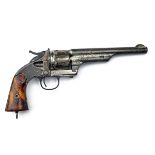 MERWIN HULBERT & Co., USA A SCARCE .44 (M&H) SIX-SHOT SINGLE-ACTION REVOLVER MODEL 'ARMY, FIRST