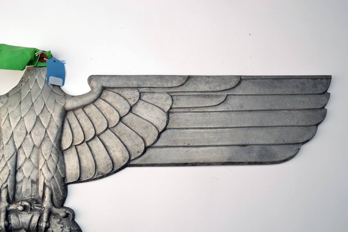 AN IMPRESSIVE CAST ALLOY GERMAN WORLD WAR TWO STYLE NATIONAL EAGLE INSIGNIA, possibly circa 1940 and - Image 5 of 15