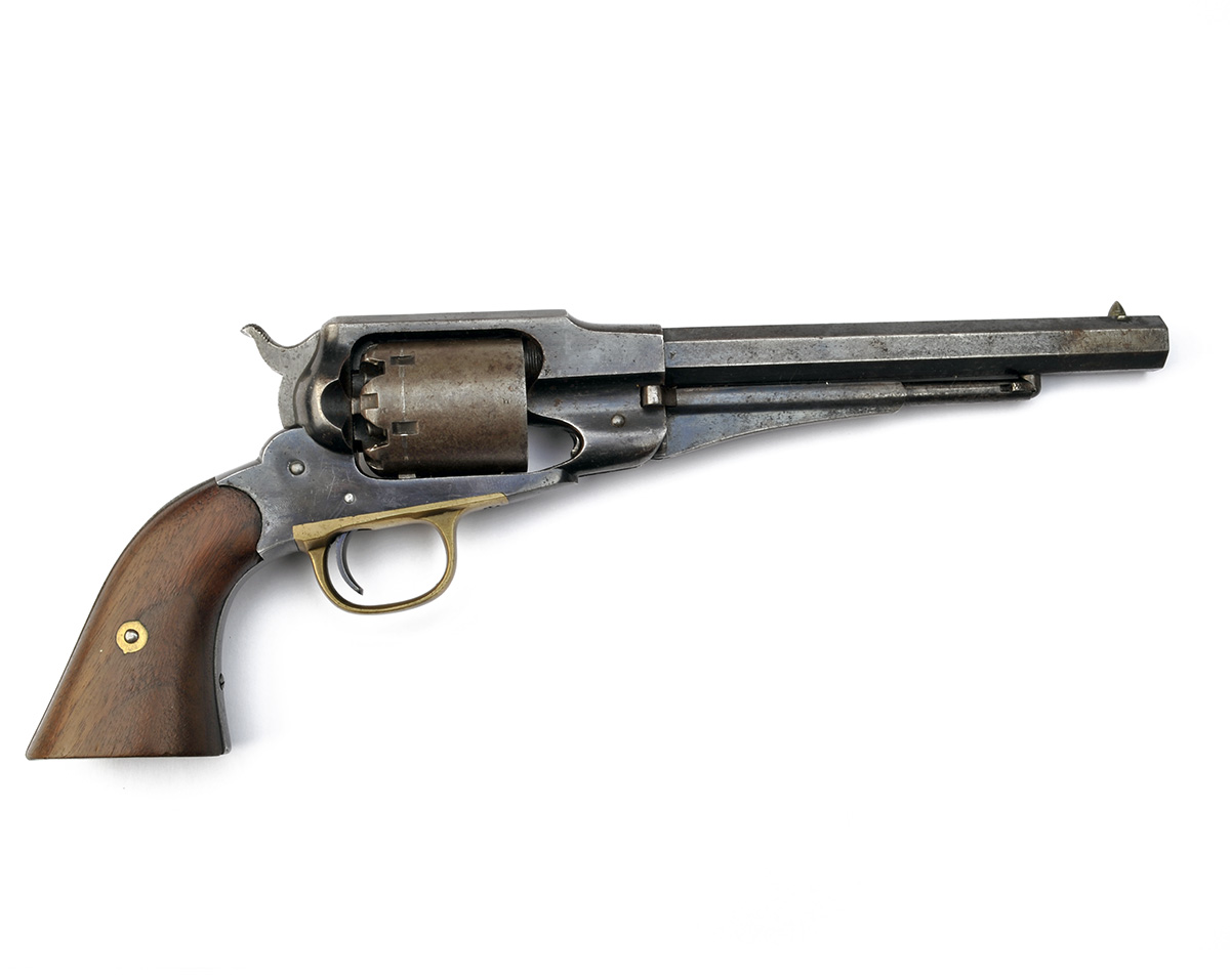 E. REMINGTON & SONS, USA A GOOD .44 PERCUSSION SIX-SHOT REVOLVER, MODEL '1858 NEW MODEL ARMY',