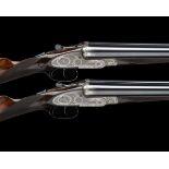 ROSSON & SON A PAIR OF 12-BORE SIDELOCK EJECTORS, serial no. 31023 / 4, 28in. nitro barrels (No.1