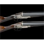 HOLLAND & HOLLAND A RARE PAIR OF 12-BORE SIDELEVER 'ROYAL' SIDELOCK EJECTOR / NON-EJECTORS, serial