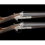 COGSWELL & HARRISON A PAIR OF 12-BORE 'THE AVANT TOUT' SINGLE-TRIGGER SIDEPLATED BOXLOCK EJECTORS,