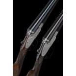 THOMAS JOHNSON & SON A PAIR OF LEFT-HAND OPENING 12-BORE SIDELOCK EJECTORS, serial no. 6819 / 20,