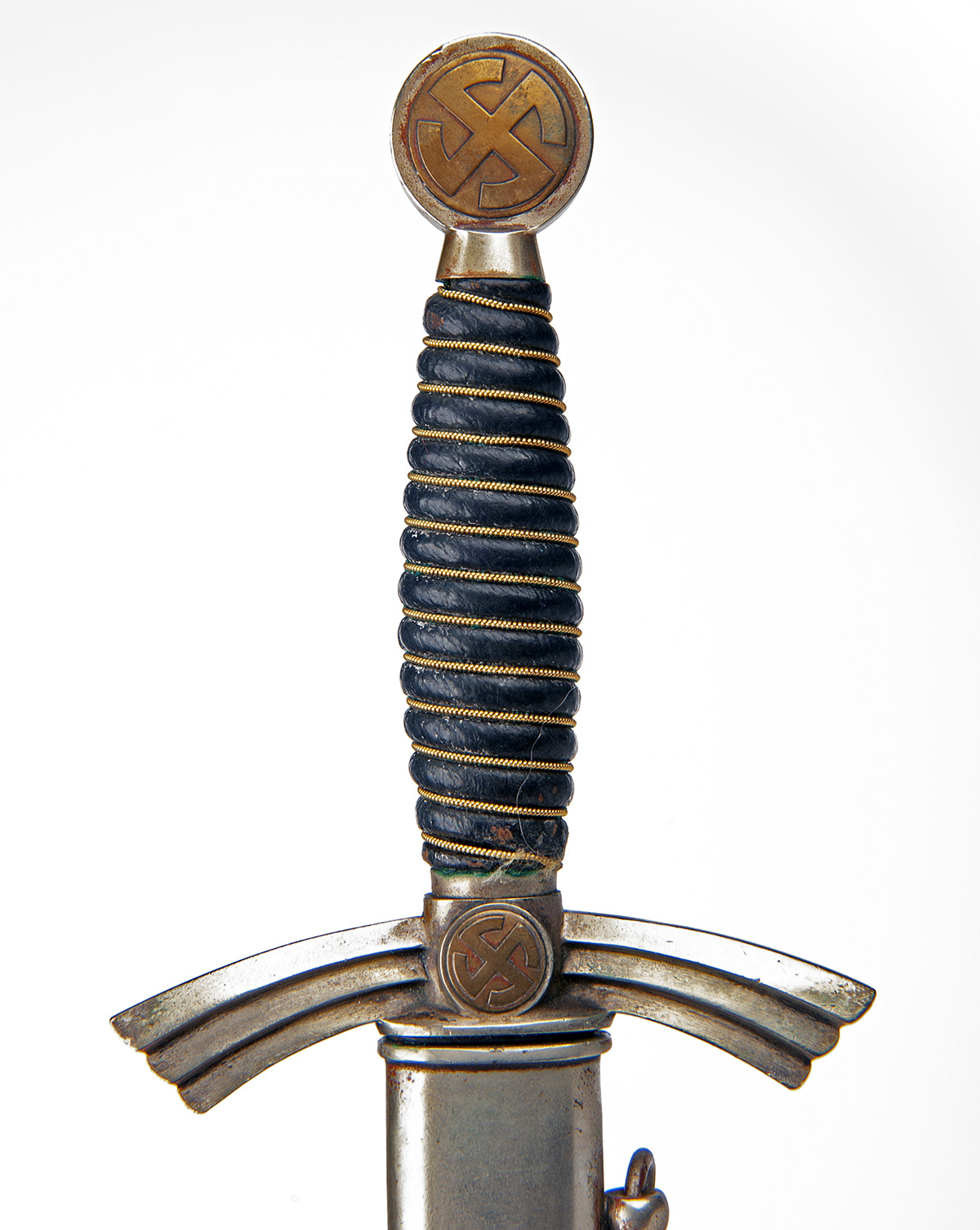 SMF, SOLINGEN AN EARLY TYPE ONE DRESS DAGGER FOR THE GERMAN LUFTWAFFE, circa 1936, with 12in. - Image 2 of 6