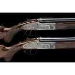 J. PURDEY & SONS A PAIR OF 12-BORE DOUBLE-TRIGGER OVER AND UNDER SIDELOCK EJECTORS, serial no. 27055