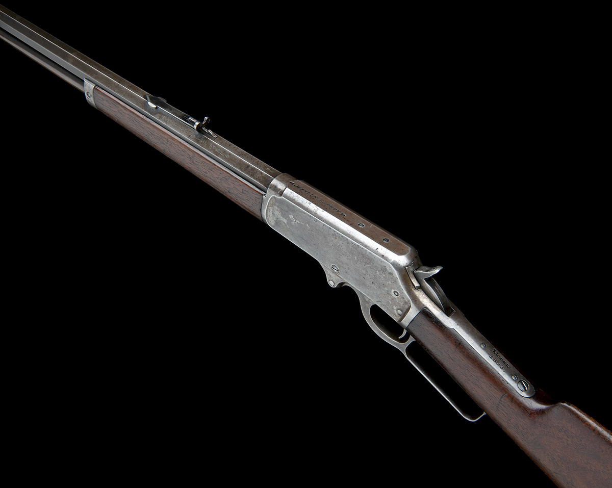 MARLIN, USA A .32-40 (W&B) LEVER-ACTION REPEATING SPORTING-RIFLE, MODEL '1893', serial no. 307248, - Image 3 of 6