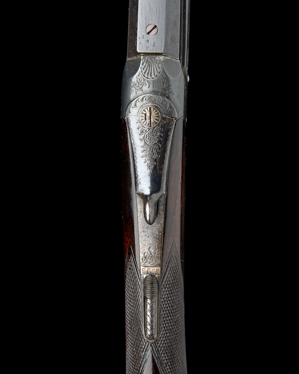 WESTLEY RICHARDS & CO. A .22 HORNET SINGLE-BARRELLED HAMMERLESS EJECTOR ROOK RIFLE, serial no. 6779, - Image 6 of 7