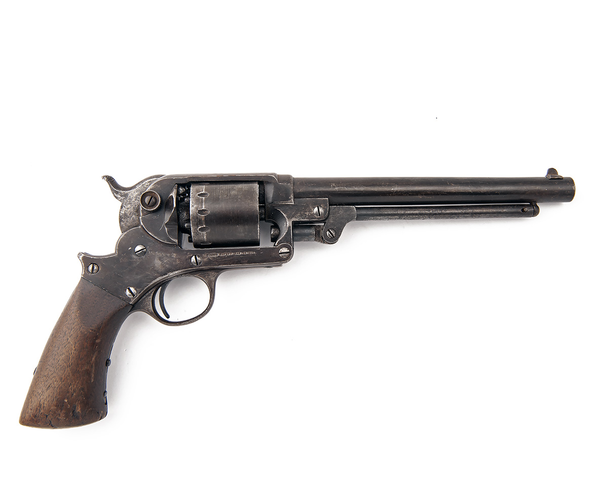 STARR ARMS, USA A .44 PERCUSSION SINGLE-ACTION MARTIAL REVOLVER, MODEL '1863 STARR ARMY', serial no.