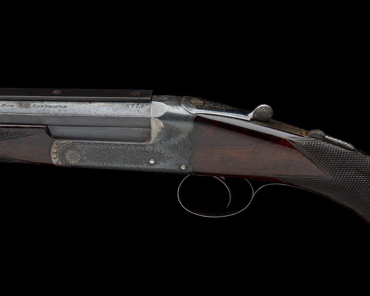 WESTLEY RICHARDS & CO. A .22 HORNET SINGLE-BARRELLED HAMMERLESS EJECTOR ROOK RIFLE, serial no. 6779, - Image 7 of 7
