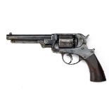 STARR, USA A .44 PERCUSSION SINGLE-ACTION MARTIAL REVOLVER, MODEL '1863 ARMY', serial no. 26630,