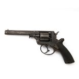 TRANTER, BIRMINGHAM A 54-BORE PERCUSSION DOUBLE-ACTION REVOLVER, UNSIGNED, MODEL 'TRANTER'S PATENT',