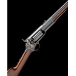 COLT, USA A SCARCE .44 PERCUSSION SIX-SHOT REVOLVING RIFLE, MODEL '1855 SPORTING RIFLE 2nd MODEL',