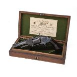 SMITH & WESSON FOR J. CRANE, LONDON A GOOD CASED .32 RIM-FIRE POCKET-REVOLVER, MODEL '1 1/2', serial