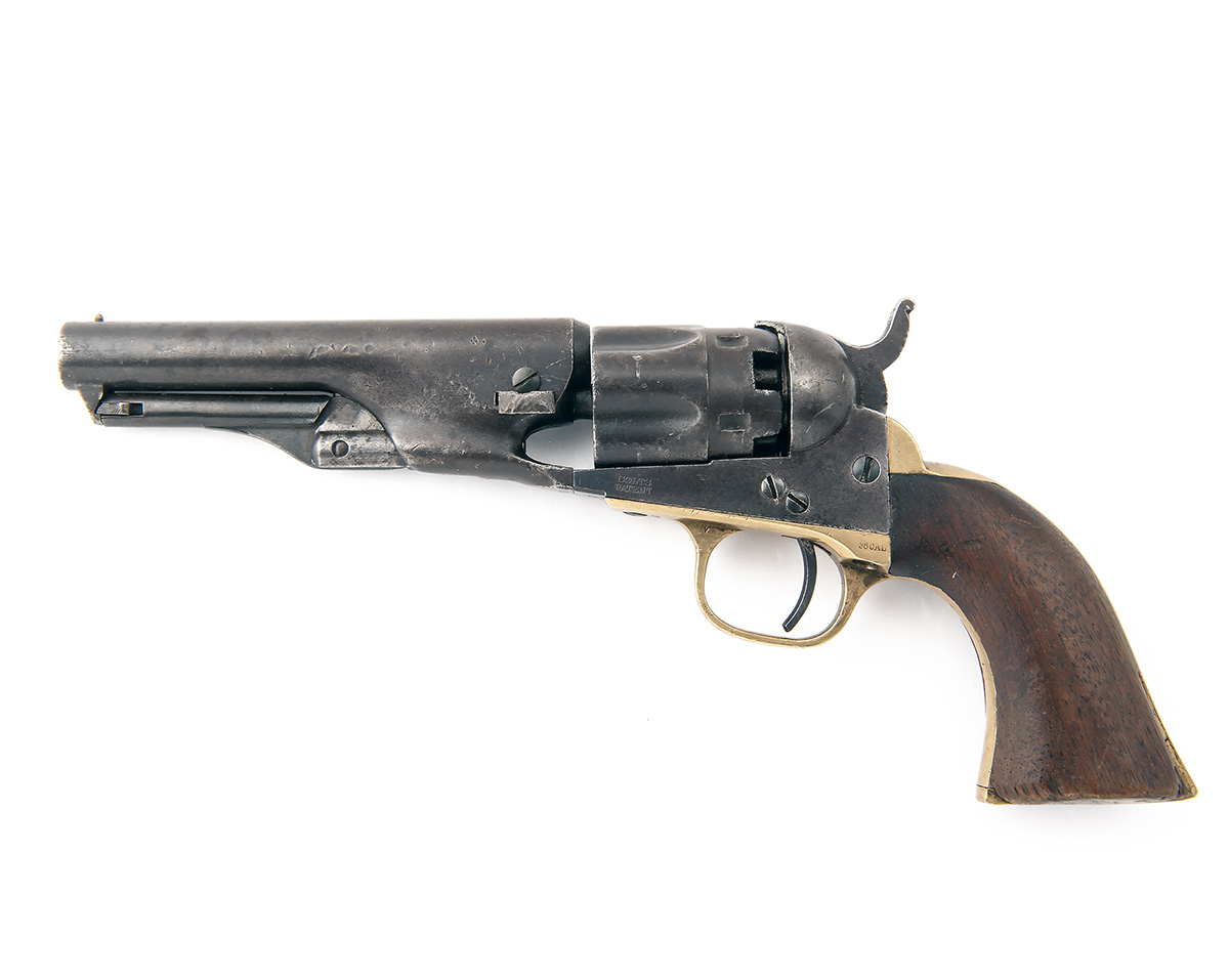 COLT, USA A .36 PERCUSSION SINGLE-ACTION REVOLVER, MODEL 'COLT'S 1862 POLICE', serial no. 32536, for - Image 2 of 2