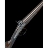 SMITH & ALDEN, LONDON A CASED 12-BORE PERCUSSION DOUBLE-BARRELLED SPORTING-GUN, serial no. 629,