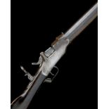 ALLEN & WHEELOCK, USA A .41 RIMFIRE SINGLE-SHOT FALLING-BLOCK SPORTING RIFLE, MODEL '1860 PATENT',