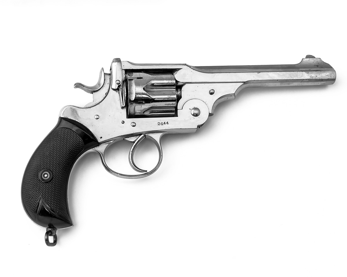 WEBLEY FOR ARMY & NAVY C.S.L, LONDON A .455 DOUBLE-ACTION REVOLVER, MODEL '1889 W.G.'. serial no. - Image 2 of 2