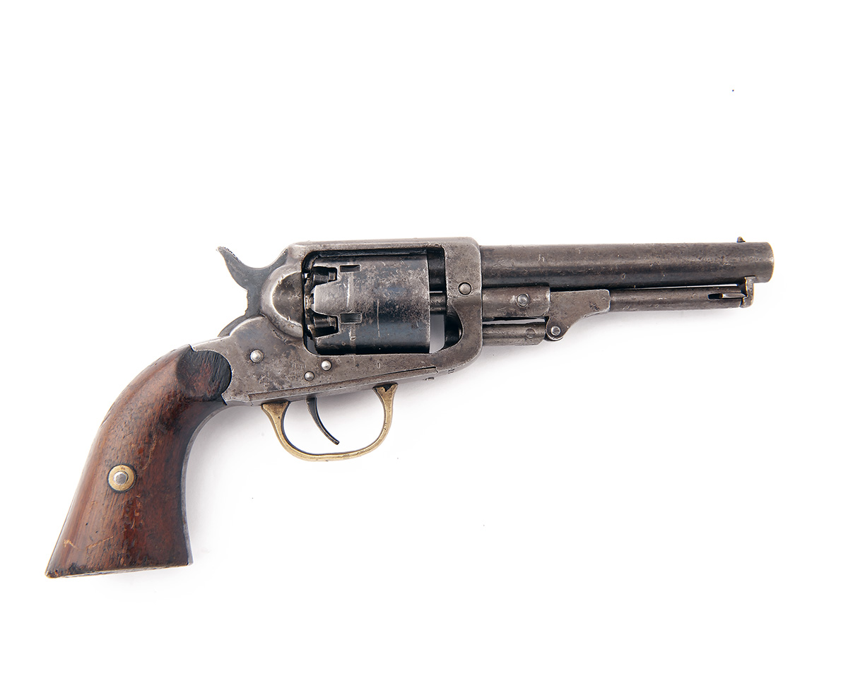 UNION ARMS, USA A .31 PERCUSSION SINGLE-ACTION REVOLVER, MODEL 'MARSTON POCKET SEVENTH TYPE', serial