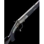 ALEXR. HENRY A .450 (3 1/4IN.) BLACK POWDER EXPRESS SINGLE-BARRELLED ROTARY-UNDERLEVER HAMMER RIFLE,