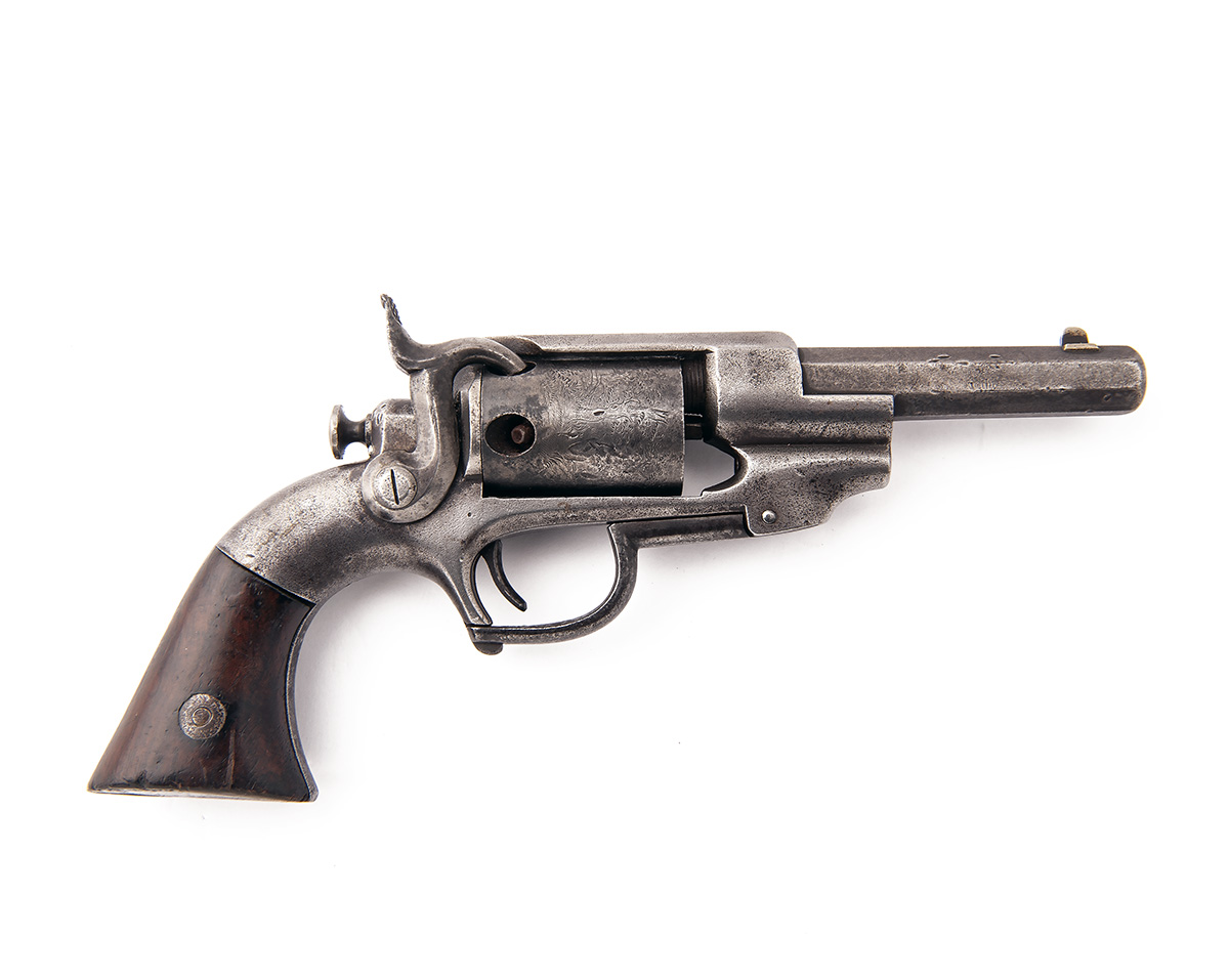 ALLEN & WHEELOCK, USA A .32 PERCUSSION SINGLE-ACTION REVOLVER, MODEL 'SIDEHAMMER POCKET', serial no.