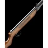 WEBLEY & SCOTT, BIRMINGHAM A RARE .177 UNDER-LEVER AIR-RIFLE, MODEL 'MK3 FIRST PATTERN', serial