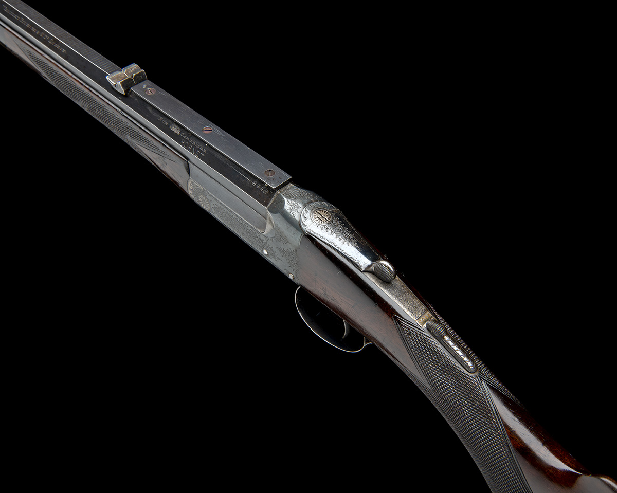 WESTLEY RICHARDS & CO. A .22 HORNET SINGLE-BARRELLED HAMMERLESS EJECTOR ROOK RIFLE, serial no. 6779, - Image 4 of 7