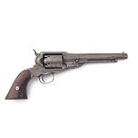 REMINGTON, USA A SCARCE .36 PERCUSSION SINGLE-ACTION REVOLVER, MODEL 'REMINGTON-BEALS NAVY',